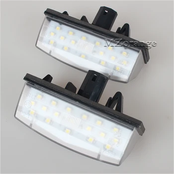 

Car Number License Plate Lamp 2 Pcs 12V Car LED License Plate Lights For Toyota Prius Matrix Lexus CT200h Venza