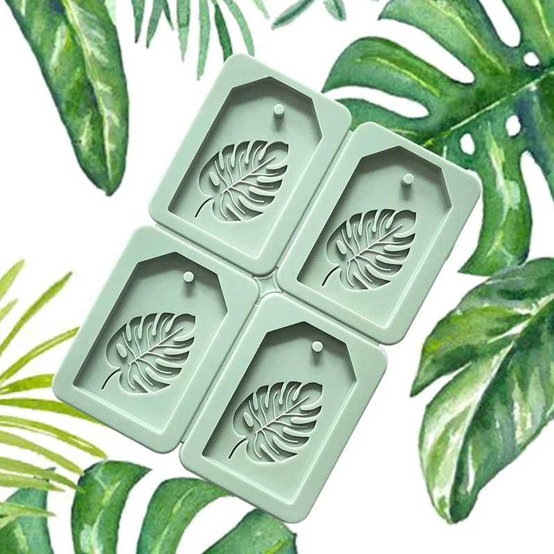 DIY Silicone Love Heart Shape Aromatherapy Wax Mold 4 Cavity Perfume Soap Resin Craft Mould Handmade Tool