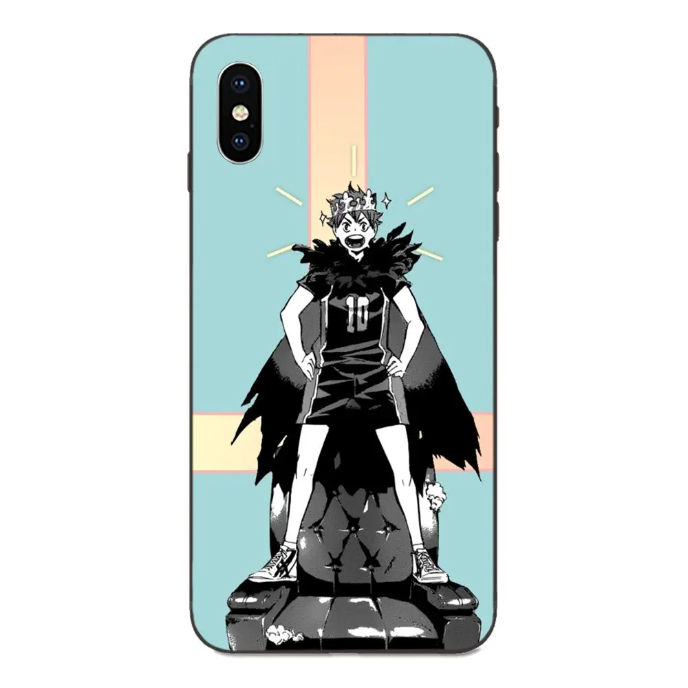Мягкий симпатичный из ТПУ кожи аниме Tsukishima Кей Haikyuu для Galaxy A3 A5 A6 A6s A7 A8 A9 A10 A20E A30 A40