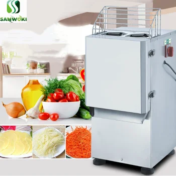 

Electric lemon slicing machine vegetable and fruit slice cutting machine carrot shredding machine potato strip cutter machine