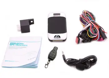 

Coban Vehicle Tracker Gps303I hidden Car GSM GPRS SMS Tracker Car Security Burglar Alarm system Web Platform with box