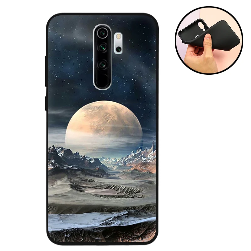 BYL Чехол для Redmi Note 8 Pro, черный бампер для Xiaomi Redmi Note8 Pro, чехол для телефона, Мягкая силиконовая задняя крышка из ТПУ для Redmi Note 8 T 8 T, чехол - Цвет: BYL