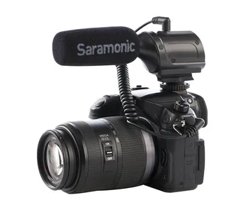 

Saramonic SR-PMIC1 Mic with 3.5mm Jack Super-Cardioid Unidirectional Condenser Mic for Nikon Canon Camera Camcorders
