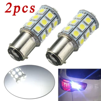 

2Pcs LED Lights 27SMD DC 12V Turn signal Taillight Side marker Lamp Replacement
