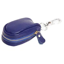 JHD-Автомобильный брелок для ключей, Бытовая сумка для ключей, унисекс, сумка на молнии из искусственной кожи, чехол для ключей, для ключей/USB/штук/монет