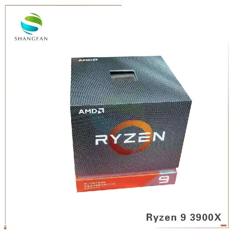 AMD Ryzen 9 3900X R9 3900X3,8 ГГц двенадцать-Core 24-нить Процессор процессор 7NM L3 = 64M 100-000000023 гнездо AM4 с охлаждающим вентилятором