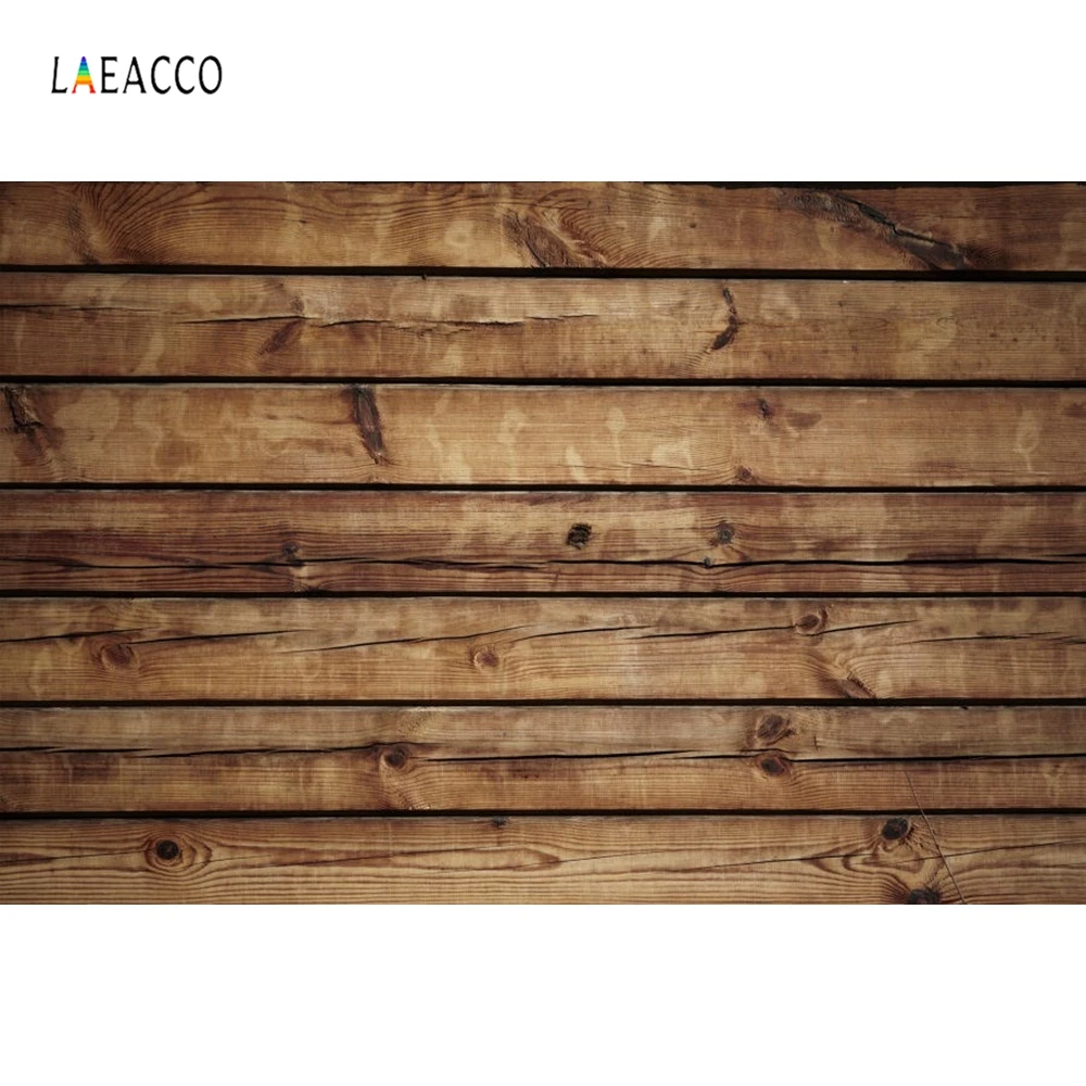 Фоны Laeacco для портретной фотосъемки со старой деревянной доской и текстурой |