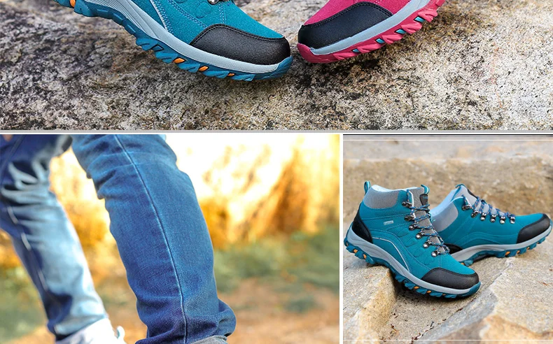 Кожаные водонепроницаемые мужские походные ботинки; обувь для скалолазания; треккинговые ботинки; Sepatu Gunung; горные ботинки; Scarponi Da Montagna Wandern