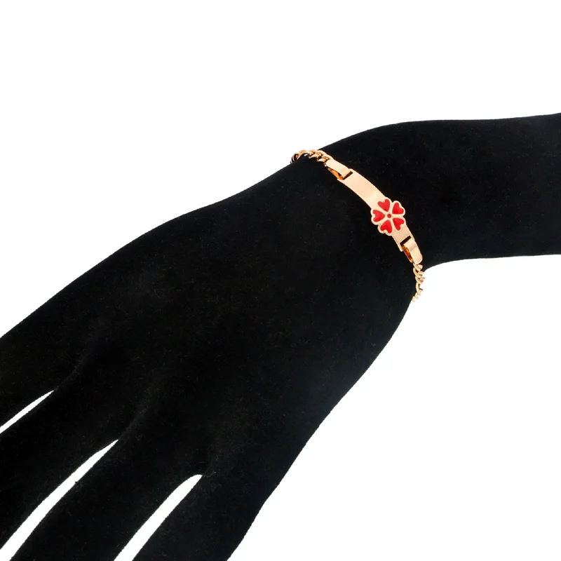 16 см милые браслеты для девочек детские ювелирные изделия подарок сердце браслет браслеты из золотой цепи и браслеты Enfants Pulsera Bebe Bracelete B0929