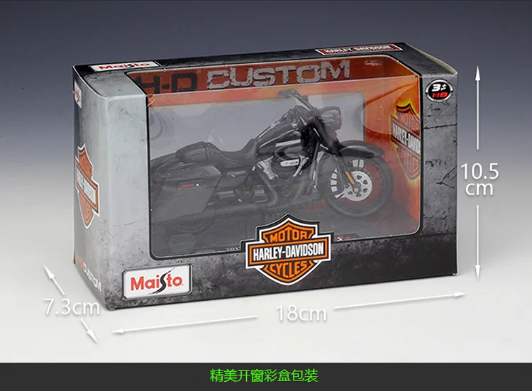 Maisto 1:18 весы HL 50 Модель ROAD KING специальный металлический литой спортивный гоночный мотоцикл модель мотоцикл