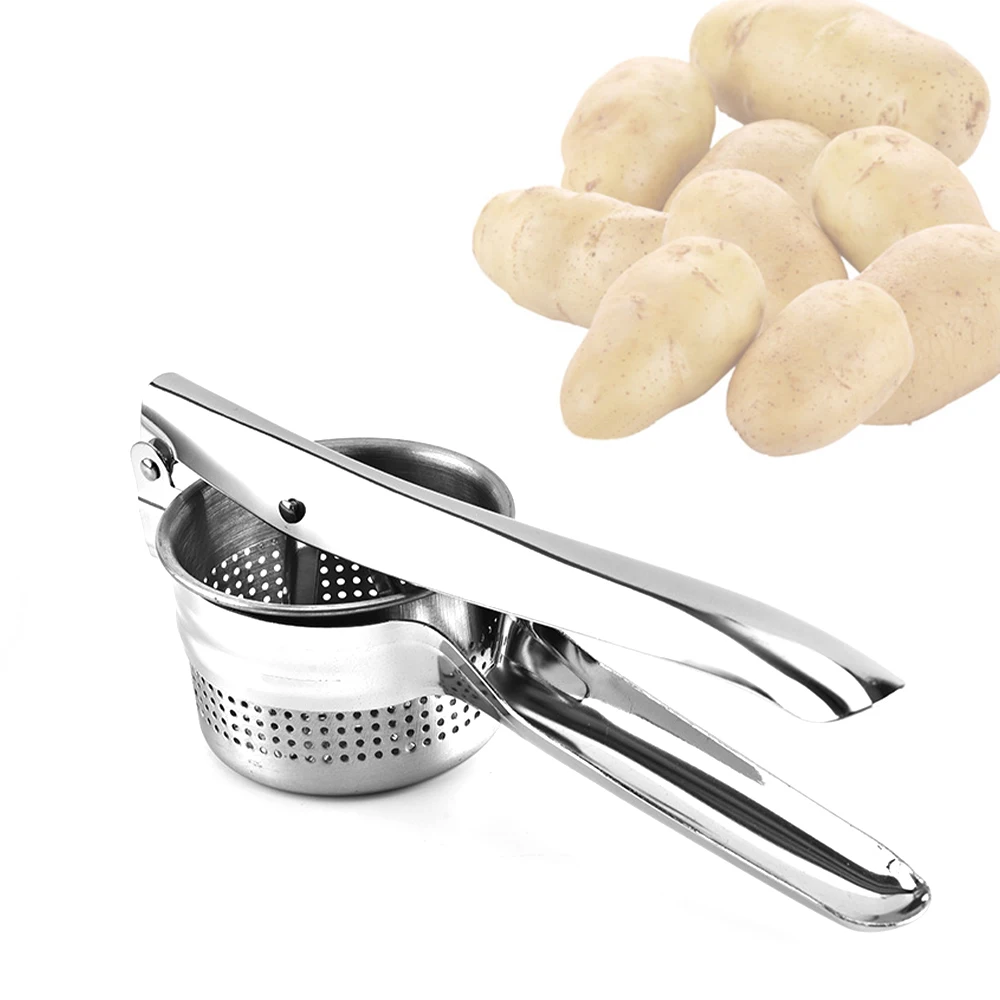 Ручная машина для картофеля из нержавеющей стали пресс картофельной пюре и грязи