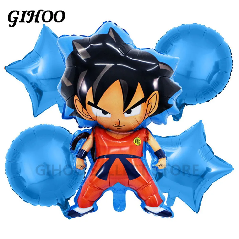 GIHOO 1 комплект 78*45 см Z Son Goku Шар Дракона оранжевая флуоресцентная звезда точка
