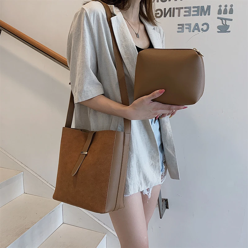

European Style Bucket Bags For Women Designer Bags Famous Brand Women Bags 2019 New Quality PU Leather Female Purse And Handbags