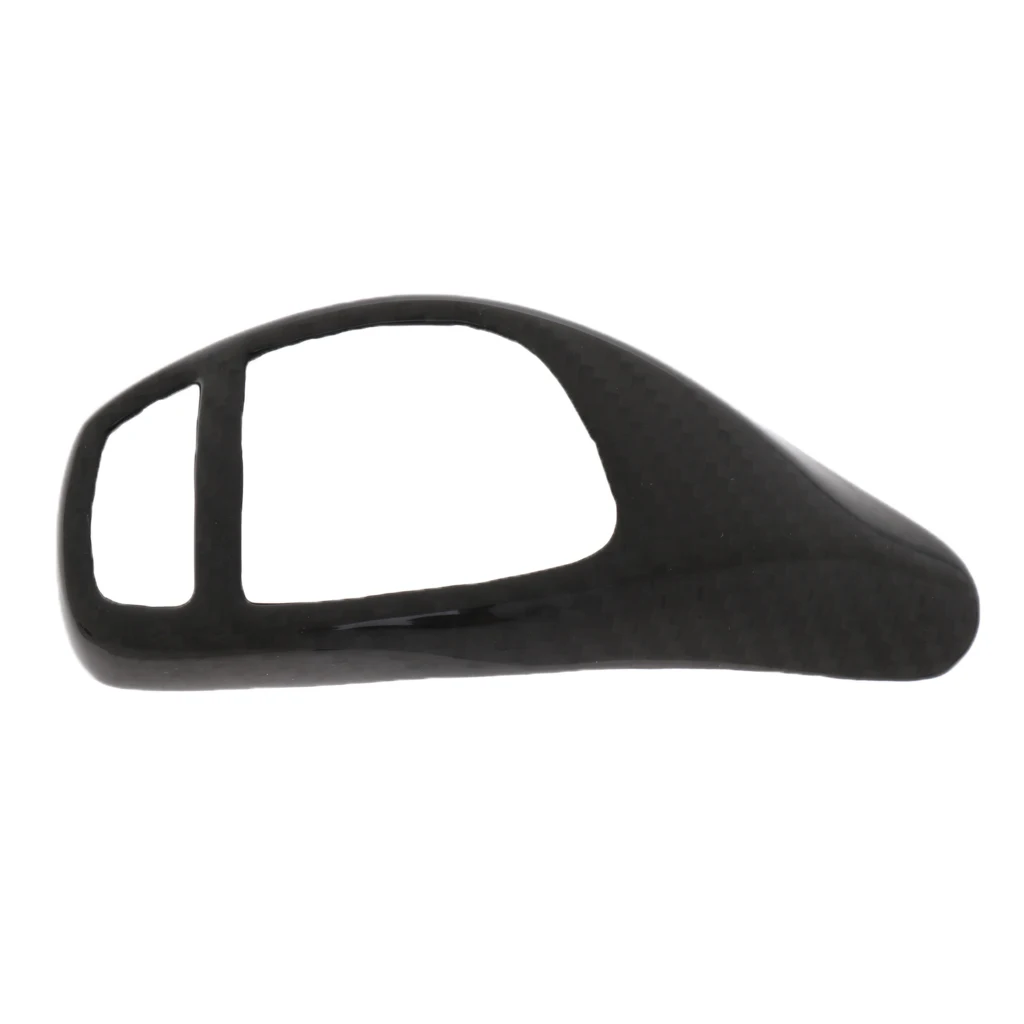 Car Carbon Look Shift Knob Stick Cover for BMW 1 2 3 4 5 Series