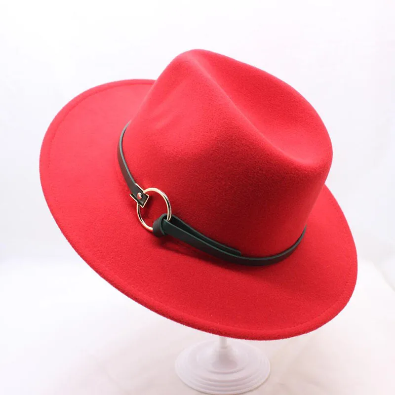 ZLD Hat Men Women Imitation Woolen Winter Women Felt Hats Men Fashion Top Jazz Hat Fedoras Chapeau Sombrero Mujer