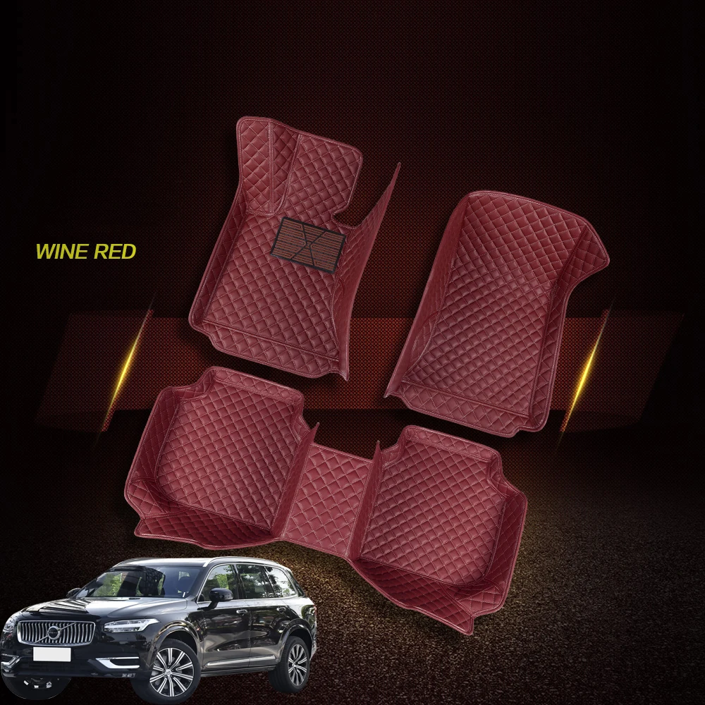 Car floor mats for volvo s60 xc60 v70 s40 v40 v50 s80 c30 xc70 s90 s80