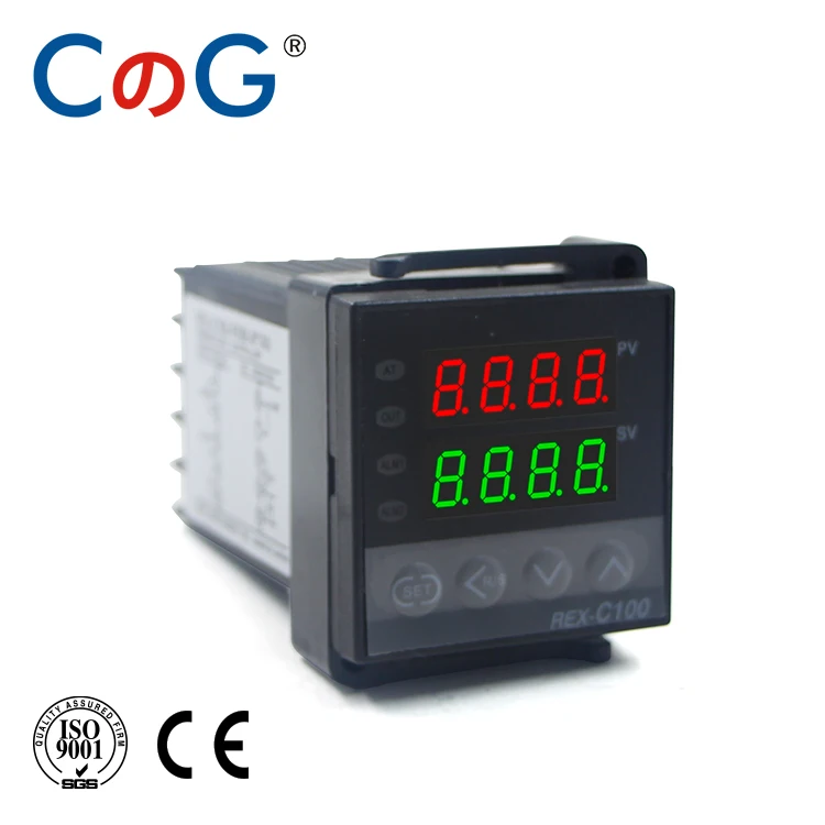 

CG REX-C100 K J PT100 Thermostat 300 degree 220V Digital Output Electronic PID Programmable Temperature Controller With Sensors