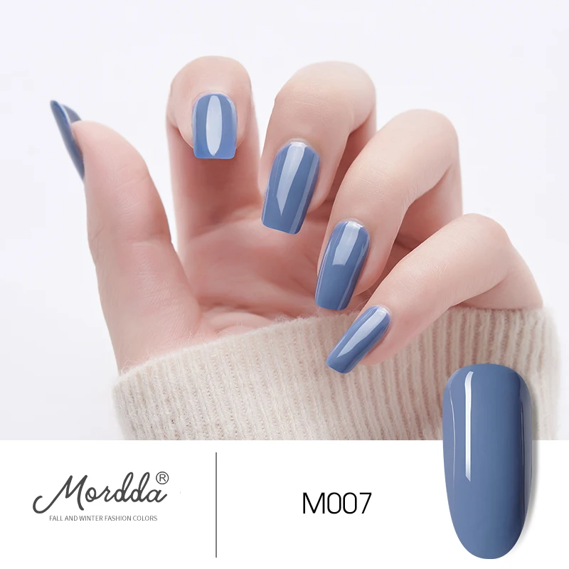 ROHWXY 8 мл УФ-Гель-лак замачиваемый Гель-лак для ногтей 60 цветов Vernis Nude Гель-лак для ногтей - Цвет: M-007