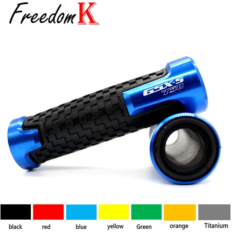 

For SUZUKI GSX-S750 GSXS750 GSX S750 GSXS 750 Motorcycle Accessories 7/8'' 22MM CNC Handlebar Grips Handle Grip Handle bar