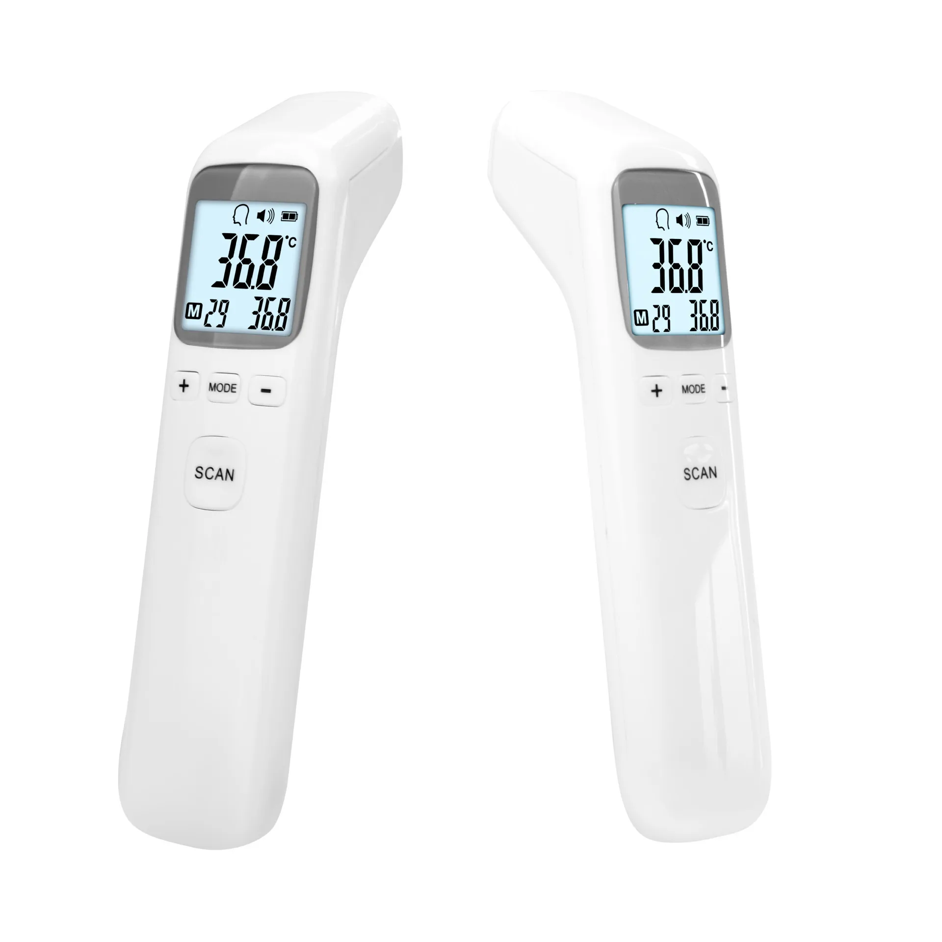 Бесконтактный Инфракрасный электронный цифровой термометр с ЖК-дисплеем Детский термометр