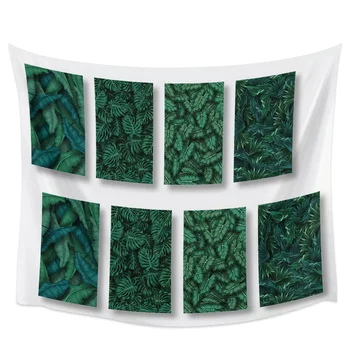 

Summer Green Tropical Plants SimpleTapestry Wall Hanging Bedroom Wall Dormitory Home Decoration Tapestry Wall