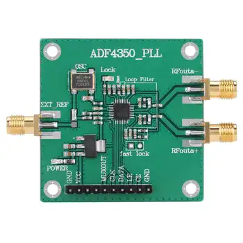 

Compensator 137M TO 4.4GHz RF Signal Source Phase Locking Loop Frequency Synthesizer ADF4350 Development Board Battery Chaeger
