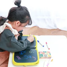 Стиль, детская доска для рисования, граффити, делаем домашнюю работу, портативная, двухсторонняя, полезная, маленькая, доска, Wipable, гуашь, ручка Pai