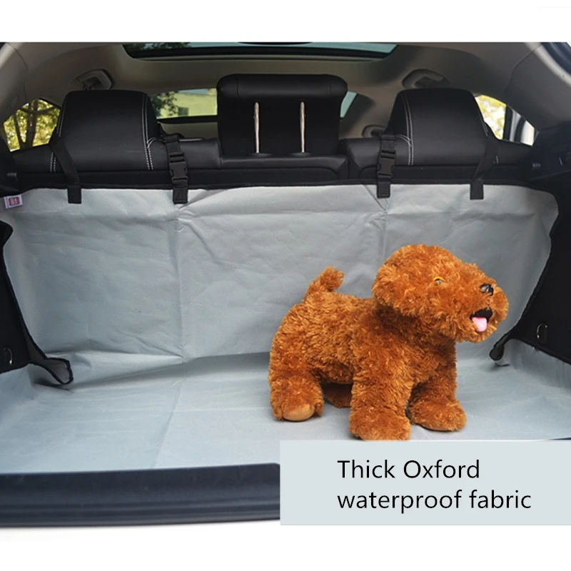 

Car Mat Oxford Waterproof Pet Back Seat Cover Protector Anti dirty Portable Universal For Automobile Trunk Carrier Cushion