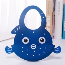 Детские Силиконовые Водонепроницаемые нагрудники мультфильм Животные полотенце для кормления кнопки нагрудник мягкие впитывающие фартуки