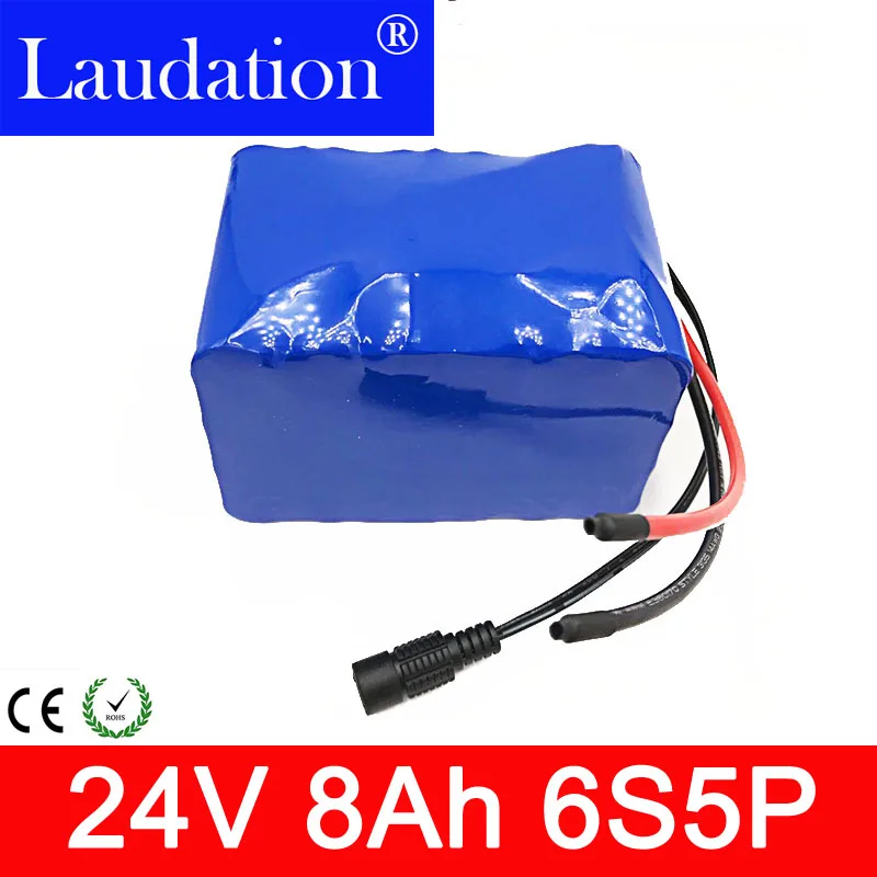 

laudation 6s5p 24v lithium ion battery 8ah 25.2V motor wheelchair battery 250W electric bicycle free shipping bms honest shop