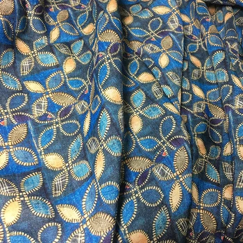 

Ethnic retro printed fabric ramie linen printed cloth summer dress hanfu