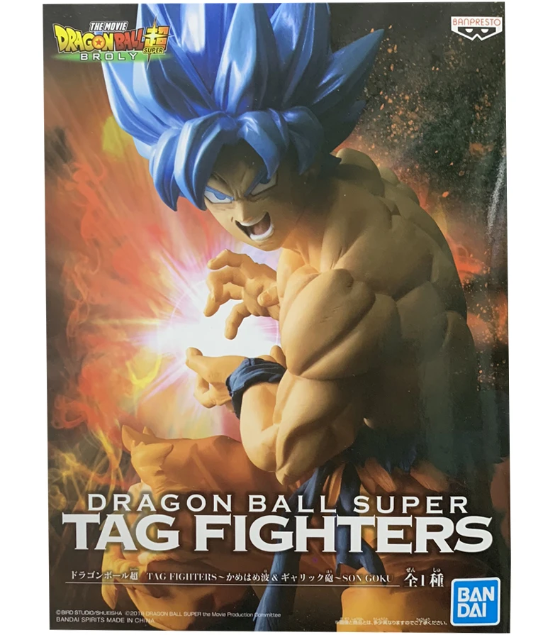 Banpresto TAG fightors Kamehameha& Galick пистолет Коллекция фигурка-Сон Гоку Супер Saiyan Бог СС "Dragon Ball Super"