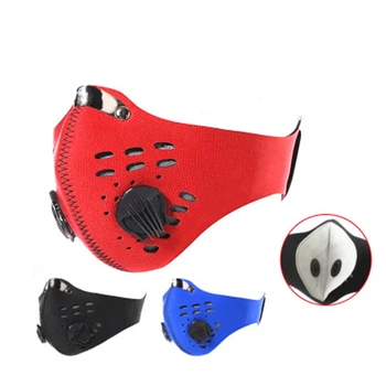 

10PCS Fast Shipping Anti Dust Mask Cycling Face Mask PM2.5 Anti-pollution Activated Carbon Face Shield Mask anti virus