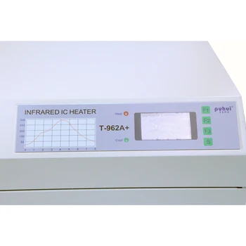 

T-962A+ 2300W Reflow Oven Wave Infrared IC Heater T962A+ Large area thermostat LED BGA SMD SMT Rework Sation 450*370mm