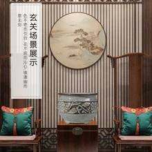 Цзиндэчжэнь керамика товары для рукоделия лучший ручной работы трещины глазури античный традиционный ремесло творческий рельеф сделать старый ретро Танк 4