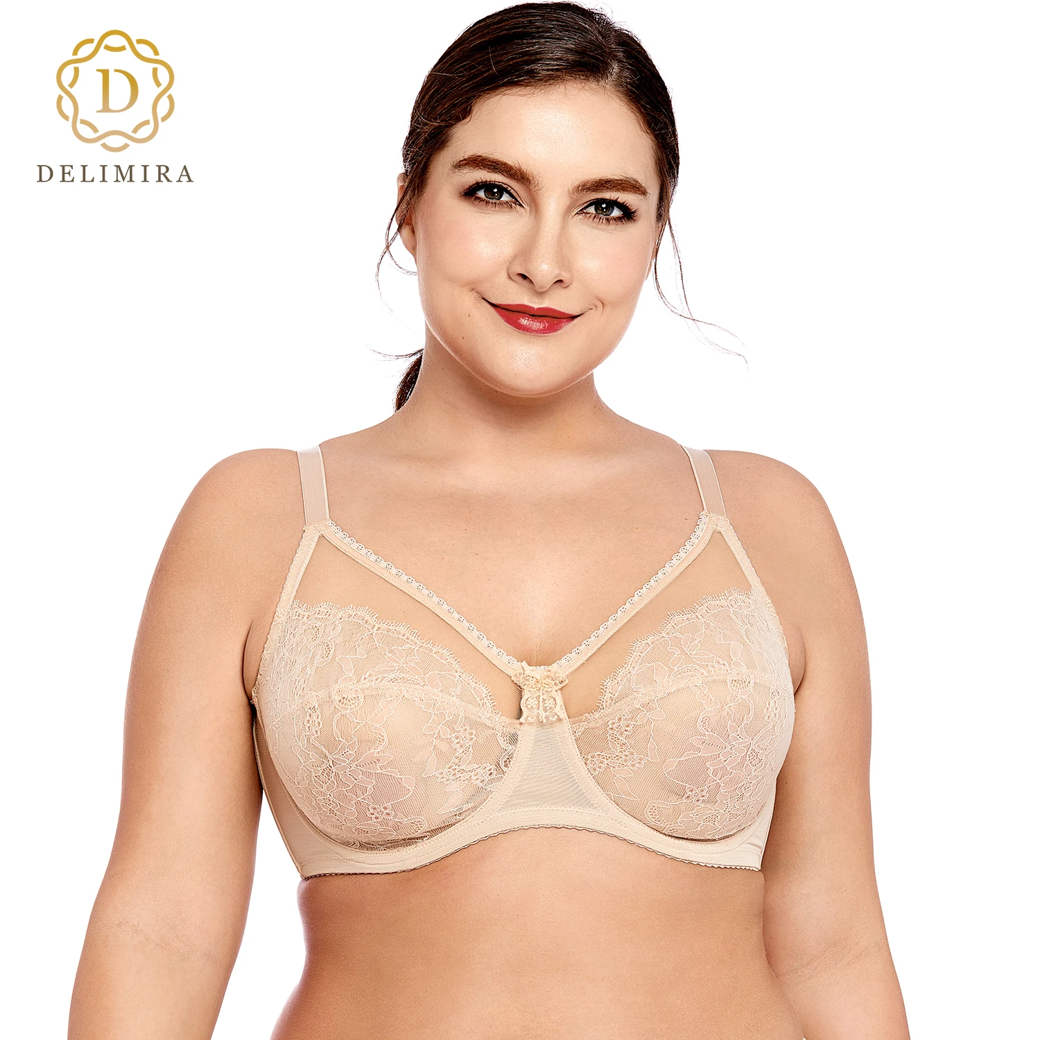 Sheer lace bras online Clearance