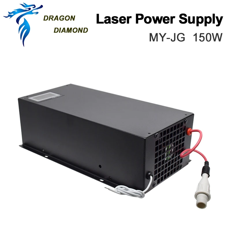 MYJG 130W -150W Co2 Laser Power Supply Source 115V/230V 110V/220V With LCD Display For Co2 Laser Engraving Cutting Machine