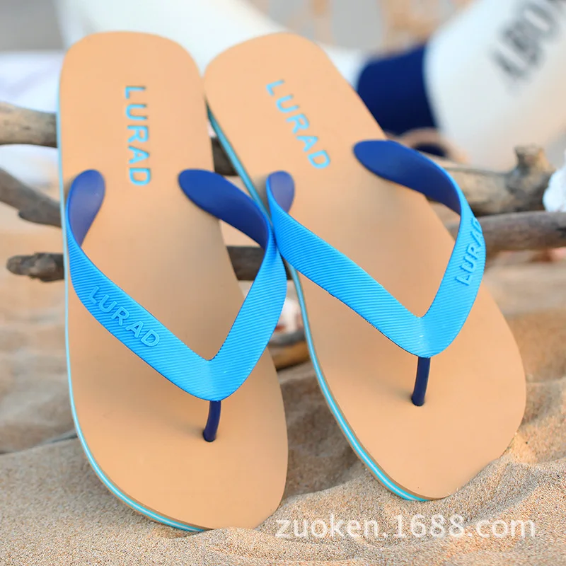

Simple MEN'S Flip Flops Summer Flip-flop Flat Flip-flops Sandals Sandals Anti-slip Sandals