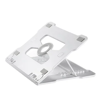 

Laptop Stand 6 Heights Adjustable Cooling Pad Desktop Tablets Holder Book Bracket Multifunction Use for MacBook/IPad