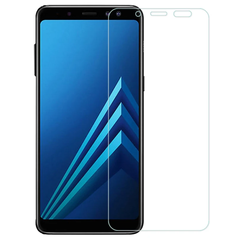 9H защитное стекло на для Samsung Galaxy A3 A3 A5 A7 протектор экрана A6 A8 Plus A9 пленка из закаленного стекла