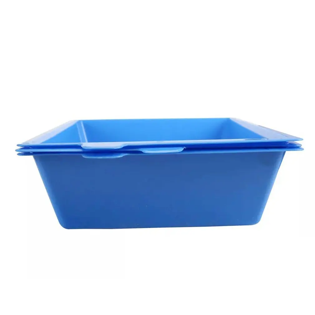 3PCS Cat Bedpans Semi Closed Anti-splash Cat Toilet Cat Litter Box Plastic Bedpan Case Pet Supplies 3 Interlocked Trays Easy Use 3PCS Cat Bedpans Semi Closed Anti-splash Cat Toilet Cat Litter Box Plastic Bedpan Case Pet Supplies 3 Interlocked Trays Easy Use