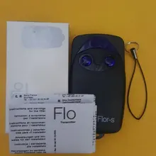 Пульт дистанционного управления Flor flor-s flo1r-s flo2r flo4r-s ERA INTI ONE 2 ON2E передатчик для гаражных ворот 433,92 МГц