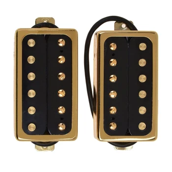 

Guitar Pickup Double Coil Humbucker Pickups Neck and Bridge Set for LP Black