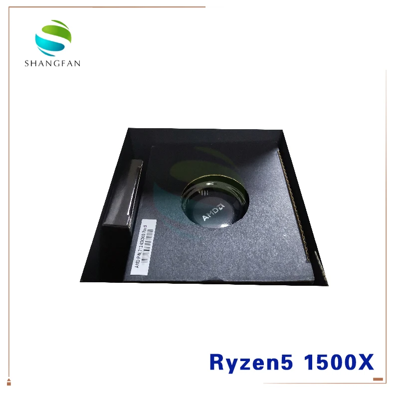 Новый четырехъядерный процессор AMD Ryzen 5 1500X R5 3 ГГц L3 = 16M 65 Вт YD150XBBM4GAE Socket AM4 с