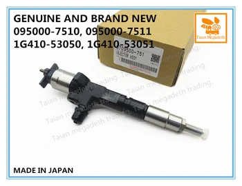 

GENUINE AND BRAND NEW COMMON RAIL FUEL INJECTOR 095000-7510, 095000-7511, 1G410-53050, 1G410-53051