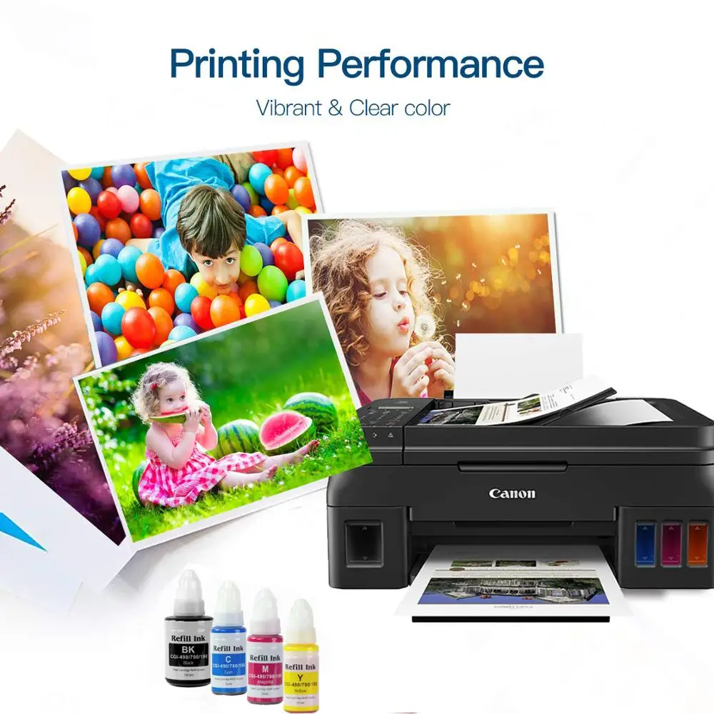 4PACK 1B+1C+1M+1Y Bottled Ink GI 590 FOR Canon PIXMA G1500/1510/2500/2510/3500/3510/4500/4510|Ink  Cartridges| - AliExpress