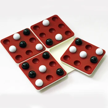 

Hot Sale Black And White Beads Chess Rotating Backgammon Magic Pentago Game Wooden Board Game Puzzle Children Funny Toy