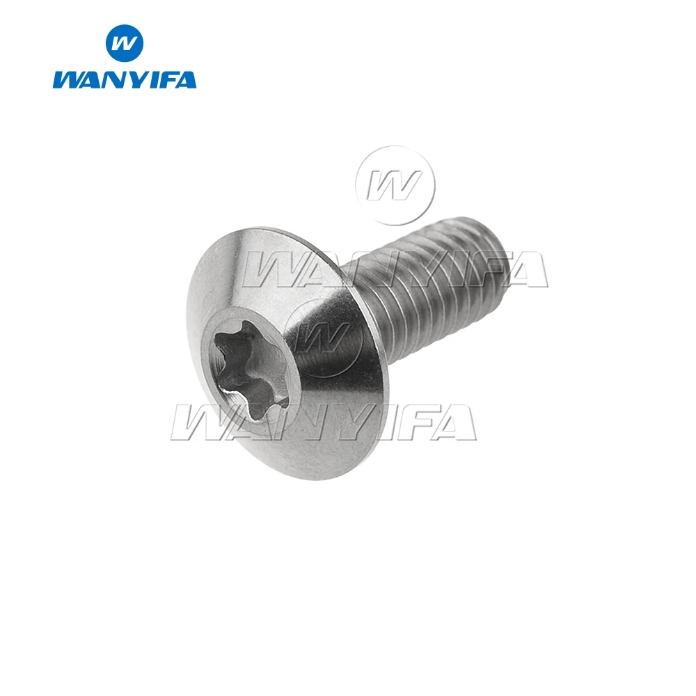 Титановый "Wanyifa" Болт M6X12/15/20 мм Torx Зонтик Головки велосипед Винт