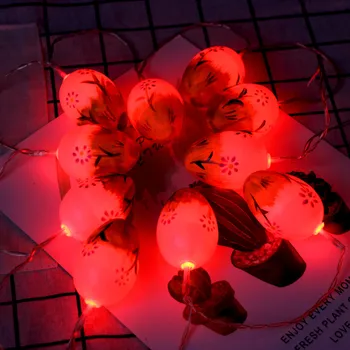 

10 LEDs String Light Easter Egg Battery Box Light String Decorative Lamp for Home Easter Day Party Decoration 20f10