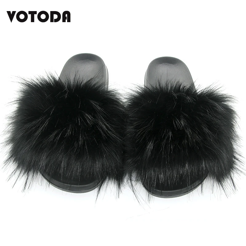 aliexpress fur slippers